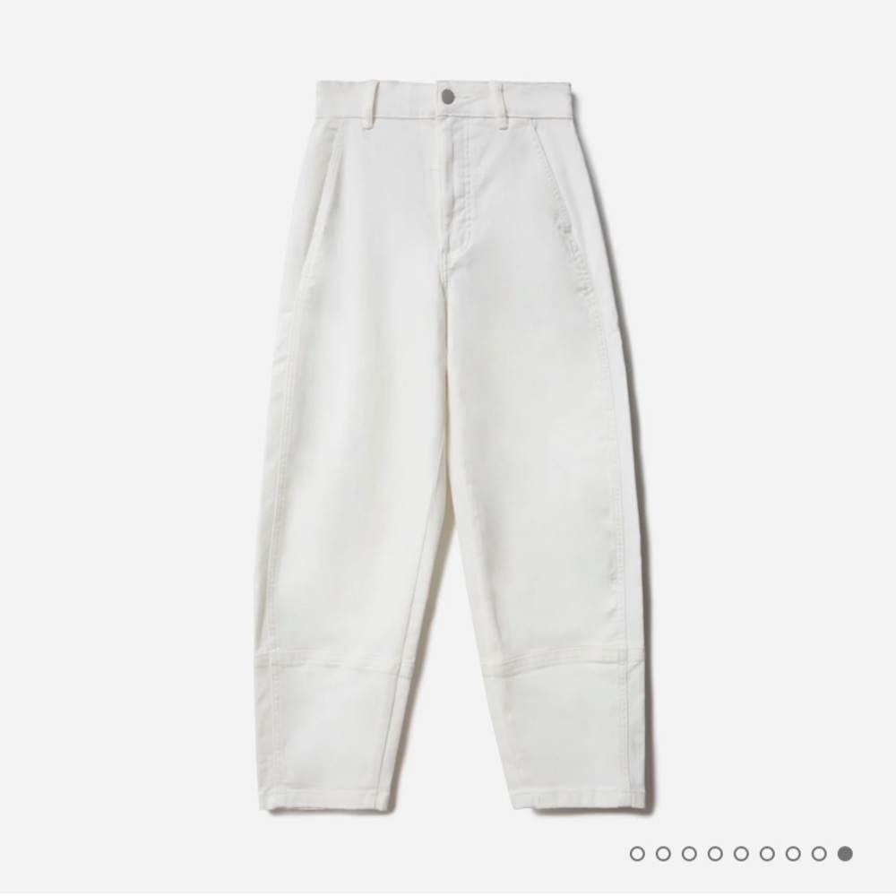 Everlane Utility Barrel Pant in Bone